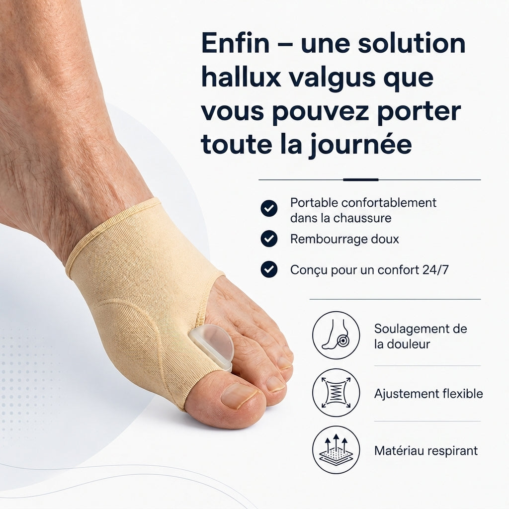 Manchon correcteur d’orteil ZehenFit™